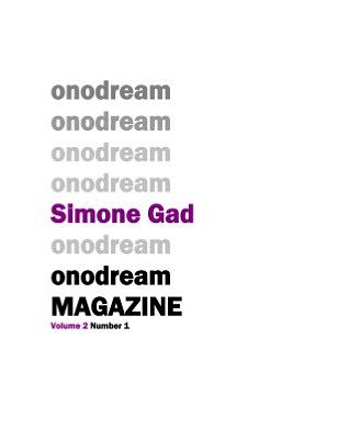 Louis Jacinto, onodream MAGAZINE, onodream, fine art, Simone Gad