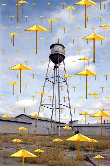 Louis Jacinto, Fine Art, Los Angeles Fine Art, Chicano Art, Chicano Photography, Christo, Umbrellas Project