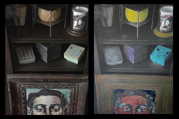 onodream, Louis Jacinto, Fine Art Photography, Chicano Art, Still Life, Hand Colored Photograph