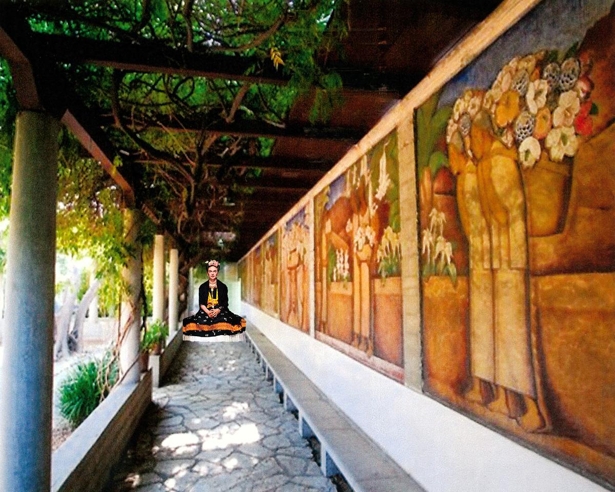 Frida In Los Angeles:  Claremont College