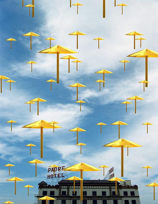 Louis Jacinto, Fine Art, Los Angeles Fine Art, Chicano Art, Chicano Photography, Christo, Umbrellas Project